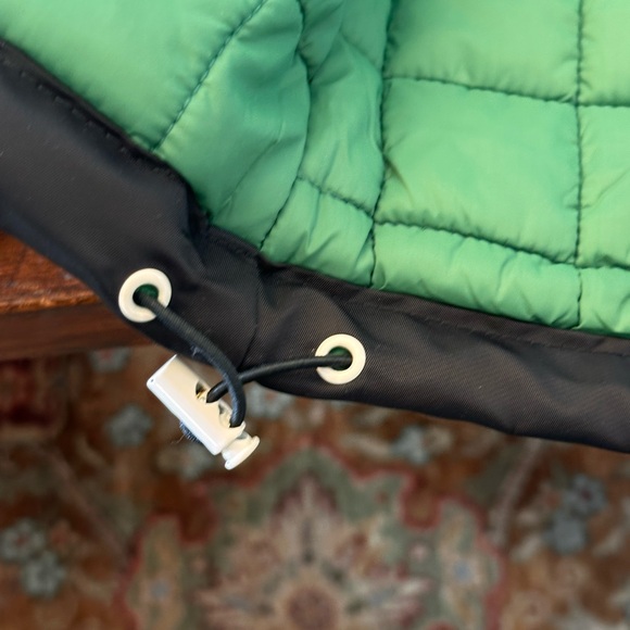 Hudson Jeans co NWT SZ SM Logo Varsity jacket in black /white color way - Picture 8 of 16